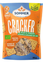 Proteinpower von Sommer &ndash; neue Cracker in den Sorten Sesam &amp; Leinsaat sowie leicht gesalzen