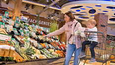 Rewe jetzt bundesweit mit unverpacktem Bio-Obst und -Gemüse