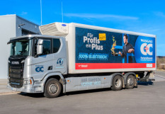 Wasgau baut elektrische LKW-Flotte auf