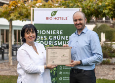 Bio Hotels melden Gewährleistungsmarke an