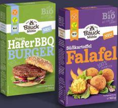 Zum Jahresstart Veggie-Neuheiten von Bauck