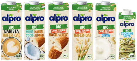 Alpro mit neuer Bio-Produktlinie