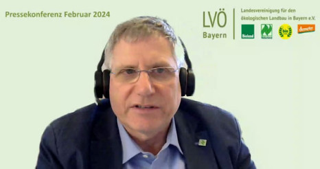 Bio in Bayern: weniger Betriebe, mehr Fläche