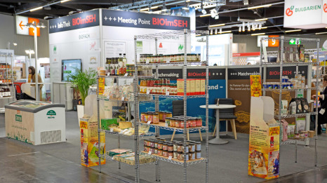 Kaufleute auf der Biofach