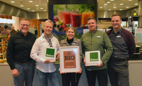 Union Investment und Genu&szlig; &amp; Harmonie werden Bioland-Gastronomiepartner