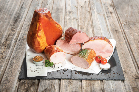 Bio-Wurst und -Schinken