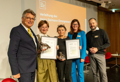 Barbara Scheitz erhält Ehrenpreis der Heinz Sielmann Stiftung