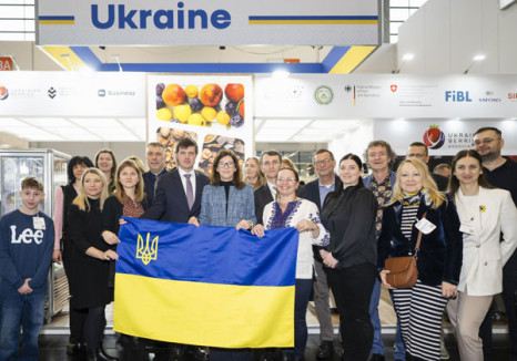 Ukraine zeigt erneut starke Präsenz auf der Biofach