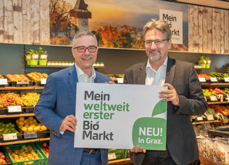Erster MeinBioMarkt öffnet in Graz