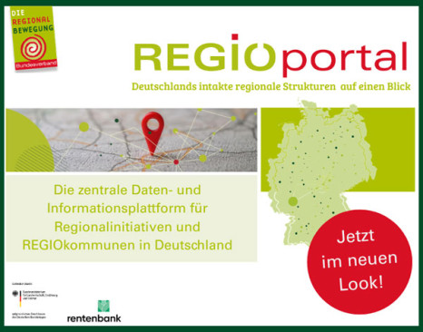 Regioportal in neuem Design