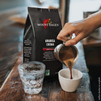 Mount Hagen Bio Röstkaffee Arabica Crema, 1000 g ganze Bohne
