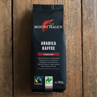 Mount Hagen Bio Röstkaffee Arabica, 250 g gemahlen