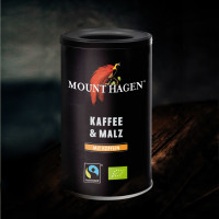 Mount Hagen Bio FT Kaffee und Malz, 100 g Dose