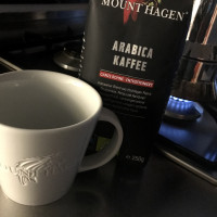 Mount Hagen Bio Röstkaffee, 250 g ganze Bohne, entkoffeiniert