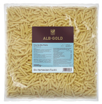 ALB-GOLD Bio Hartweizen Fusilli vorgegart 7 x 2 kg in E2-Kiste