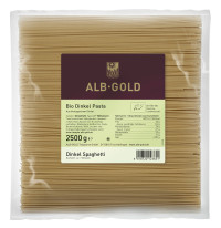 ALB-GOLD Bio Dinkel Pasta Spaghetti 4 x 2,5 kg