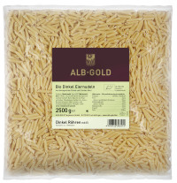 ALB-GOLD Bio Dinkel Röhren mit Ei 4 x 2,5 kg