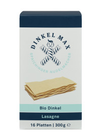 DINKEL MAX Bio Dinkel Lasagne 6 x 300 g