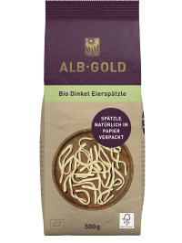 ALB-GOLD Bio Dinkel Eierspätzle 8 x 500 g