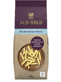 ALB-GOLD Bio Hartweizen Pasta Penne 8 x 500 g