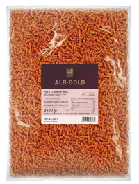 ALB-GOLD Bio Rote Linsen Fusilli 4 x 2,5 kg