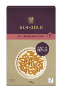 ALB-GOLD Bio Kichererbsen Fusilli 8 x 250 g