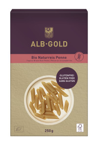 ALB-GOLD Bio Naturreis Penne 8 x 250 g