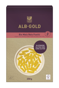 ALB-GOLD Bio Mais Reis Fusilli 8 x 250 g