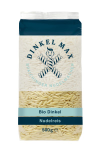 DINKEL MAX Bio Dinkel Nudelreis 8 x 500 g