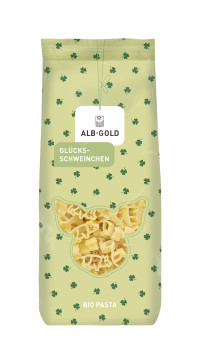 ALB-GOLD Bio Glücksschweinchen Pasta 16 x 250 g