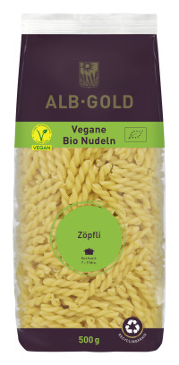 ALB-GOLD vegane Bio Z&ouml;pfli 10 x 500 g