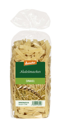 Nudelmacher demeter Dinkel Bandnudeln 8 x 500 g