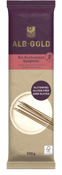 ALB-GOLD Bio Buchweizen Spaghetti 12 x 500 g