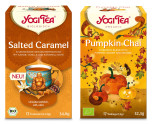 Herbstliche Teeimpulse von Yogi Tea: neue Limited Edition Salted Caramel und Pumpkin Chai
