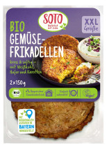 Die neuen Soto Bio Gemüsefrikadellen &ndash; knusprig, saftig und regional