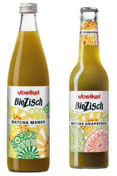 Biozisch Matcha Grapefruit und Biozisch Matcha Mango